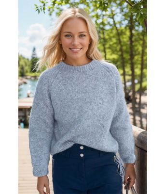 Lyseblå Ultimate myk kosegenser - Belfilato 156-7407