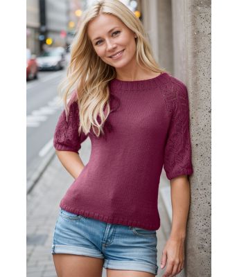 Burgunder Miramartopp - Viking 1706-06-462B