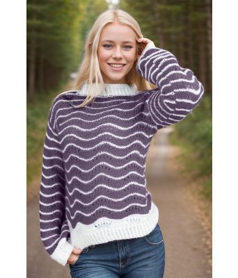 Lilla Seaside sweater - Strikkia 2024-069-369