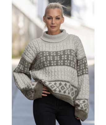 Grå Jinny genser - Viking 2331-03-512515