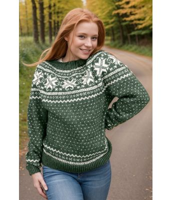 Armygrønn Tydalsgenser - DLG 24-001-3489