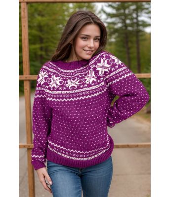 Rødlilla Tydalsgenser - DLG 24-001-3507