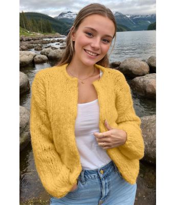 Maisgul Snuggle soft cardigan - Belfilato 24-006-47902