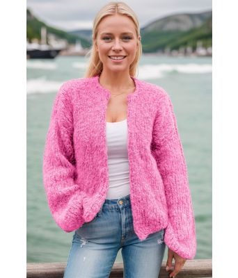 Neonrosa Snuggle soft cardigan - Belfilato 24-006-47957