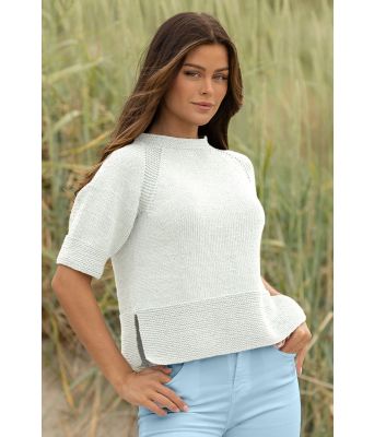 Hvit Belina sommertopp - Viking 2423-12-100