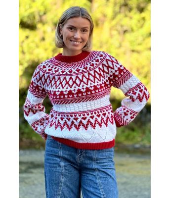 Holiday hearts sweater - DLG 25-031