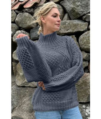 Jeansblå Eljegenser - Viking 2502-12B-527