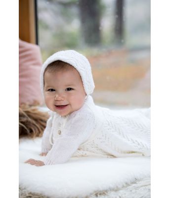 Evje babysett med jakke, bukse, sokker og kyse - DG 411-05