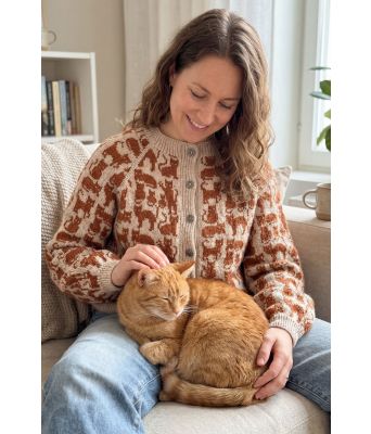 Safrangul crazy cat woman jakke - DLG-26-002-845858DSA