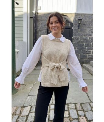 Vestelle basic knytevest - DLG 26-003-845DSA