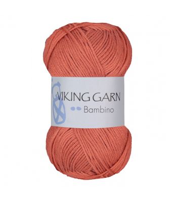 Viking garn - Bambino 453 - Oransje