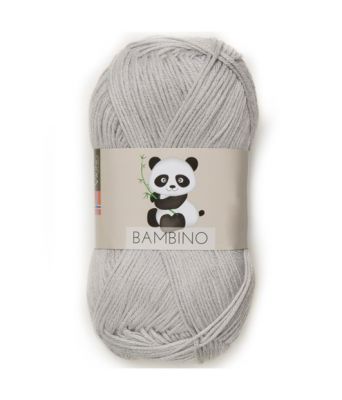 Viking garn - Bambino 413 - Lys grå