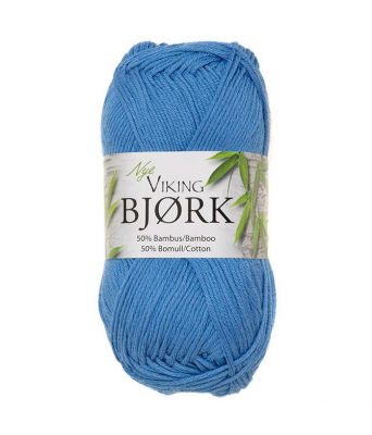 Viking garn - Bjørk 523 - Blå