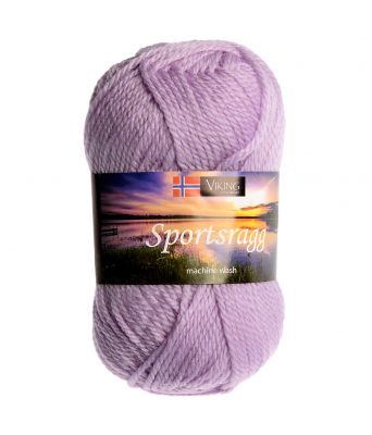Viking garn - Sportsragg 567 - Lilla