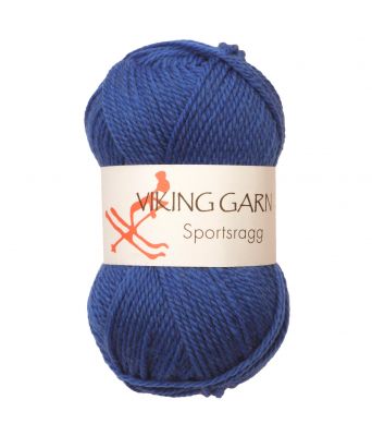 Viking garn - Sportsragg 576 - Denimblå