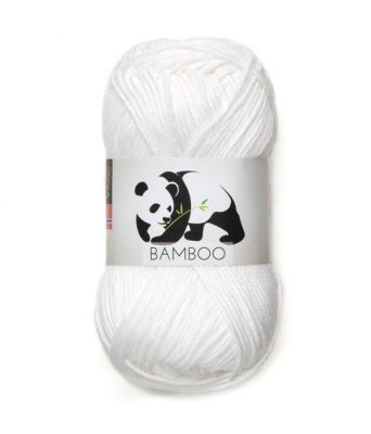 Viking garn - Bamboo 600 - Hvit