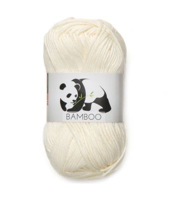 Viking garn - Bamboo 602 - Naturhvit
