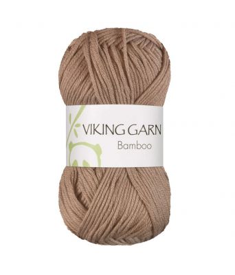 Viking garn - Bamboo 610 Valnøtt 