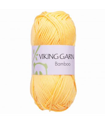 Viking garn - Bamboo 645 - Gul