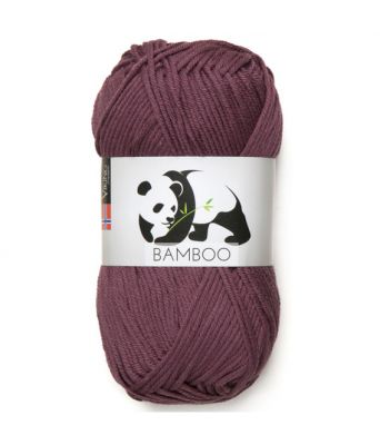 Viking garn - Bamboo 668 - Mørk lilla