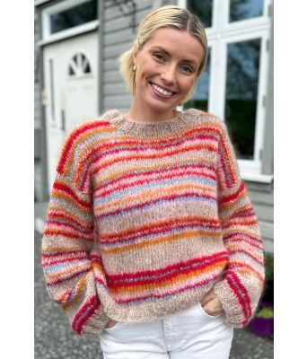 Mediterranean sunset sweater - Belfilato 24-004B