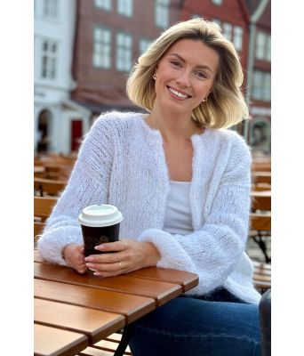 Snuggle soft mohair cardigan - Belfilato 24-006-40010B