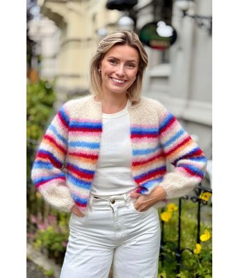 Kiki cardigan i blått - Belfilato 25-009B