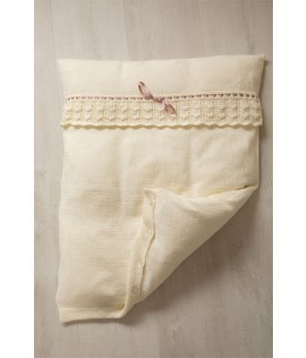 Bonnie strikket dynetrekk til babydyne - Viking 2126-21