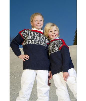 Innsbrück 1964 strikkegenser til barn - DG 280-16