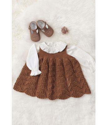 Kamskjellkjolen til baby - DG 357-06B