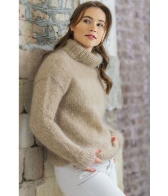 Beige Gavia genser - DG 431-01