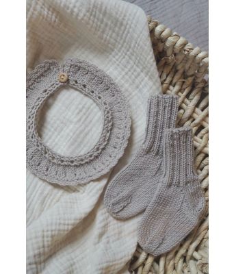 Rusle babysokker & krage - DG 444-11