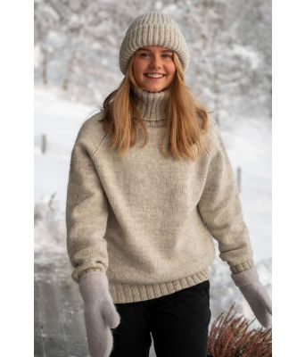 Lysegrå Steigar genser - DG 463-01