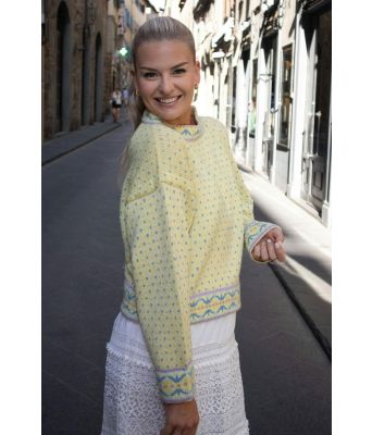 Lysegul Amarillo genser - DG 474-09