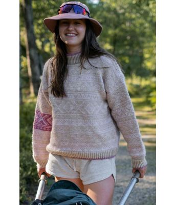 Beige Valle genser - DG 489-01