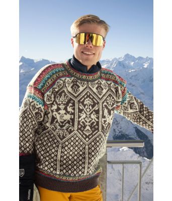 Rustbrun Lillhammergenser fra OL 1994 - DLG-126-3438A