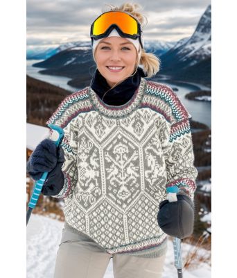 Lysegrå genser fra Lillehammer OL 1994 - DLG 126-SU3403