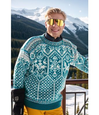 Petrolfarget Lillehammer vinter OL genser 1994 - DLG 126-SU3439