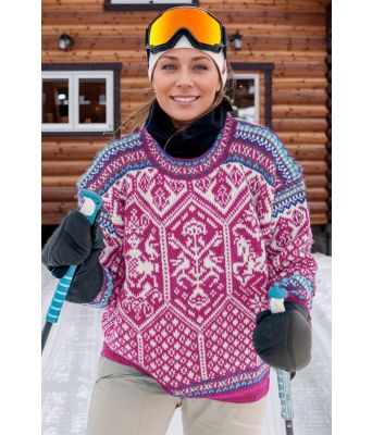 Genser fra Lillehammer OL 94 i pink - DLG 126-SU3506