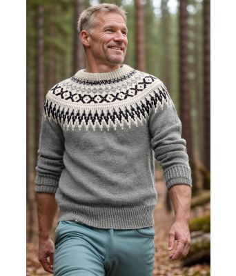 Grå rallargenser med svart mønster - DLG 141-340534003401