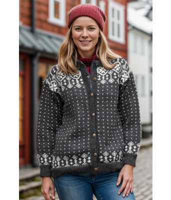 Ringrosa lusekofte - DLG 170