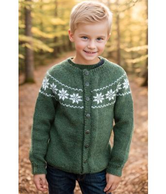 Sternejakken med rundfelling til barn - DLG 202