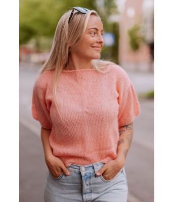 Peggy sweater kortermet sommertopp - DLG 22-008