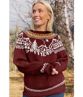 Burgunder Hyttekosgenser - DLG 22-009-558A