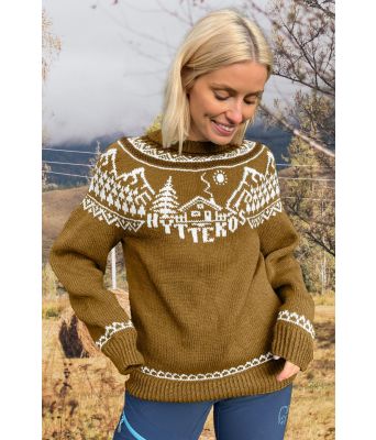 Cognacfarget Hyttekosgenser - DLG 22-009-573A