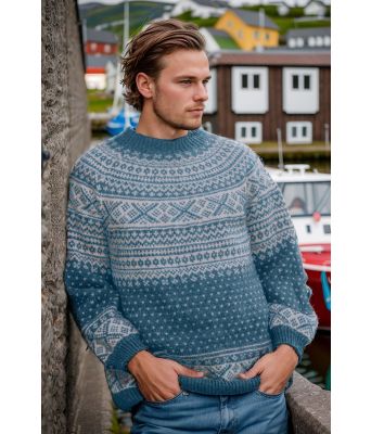 Pålgenseren i lys denimblå - DLG-23-011-SU34373400