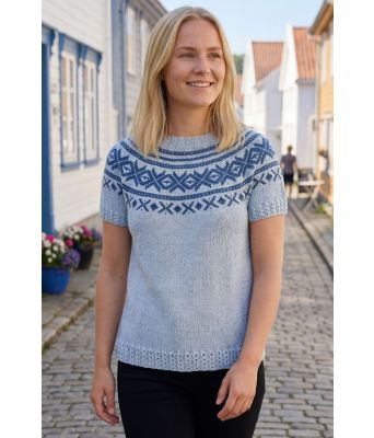 Lyseblå Lysøen topp - DLG 23-012VGB-621627