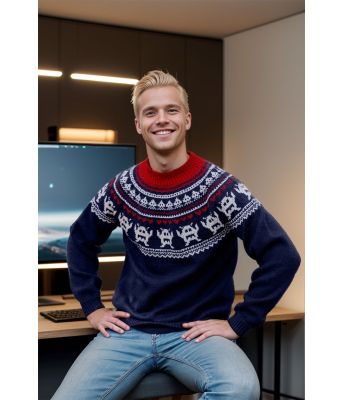 Gaminggenseren i marineblått - DLG 23-014-3406