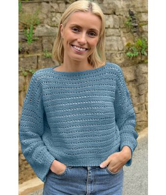 Lys denim Cielo sweater - DLG 23-019-5388