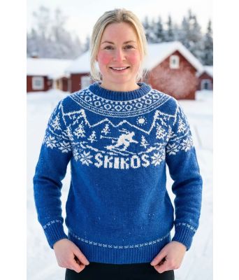 Skikosgenser i blått - DLG 23-029-AS525F